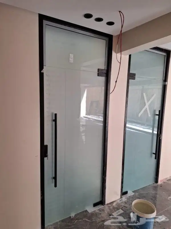 زجاج سكوريت 12مل مع سرعه في التركيب مع شغل مصري ميه بي الميه 1