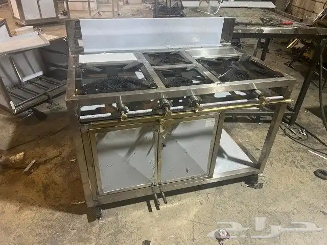 مركب غاز استيل افران غاز استيل طاولات استيل جاز غاز استيل 7