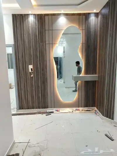 ديكورات داخليه تنسيق مداخل خلفيات شاشه ارضياة باركيه 0