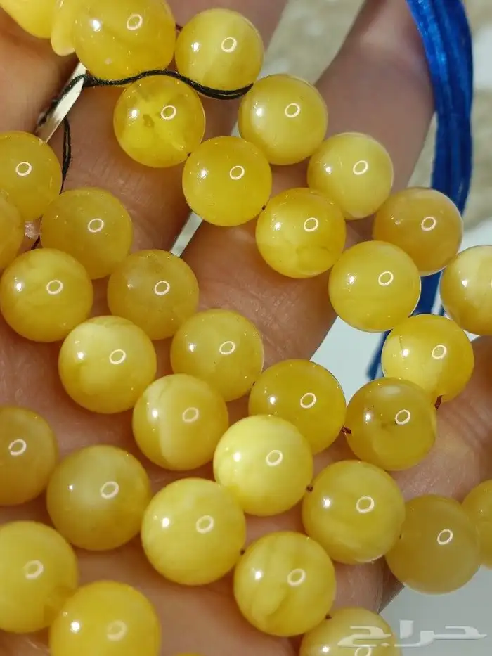 سبحة كهرمان بلطيقي طبيعي حر .. خامة ممتازة 2