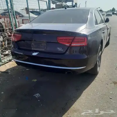تشليح قطع غيار سياره اودي A8موديل 2014 1