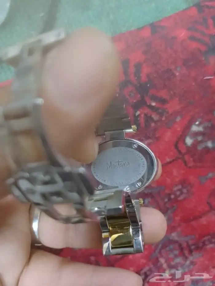 البيع ساعه نساء سويسري أصلي من ركن السويسري مونتانا 1