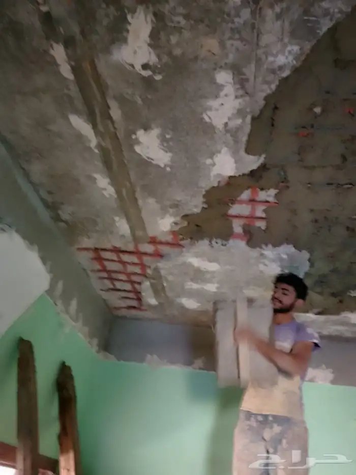 جرافيت كسر رخام تلييس وتشطيبات ومعالجت الرطوبه للتواصل 14