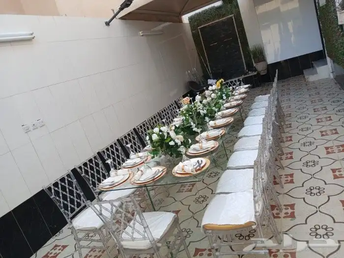 تأجير طاولات طعام وكراسي الرياض بسعر مناسب 2