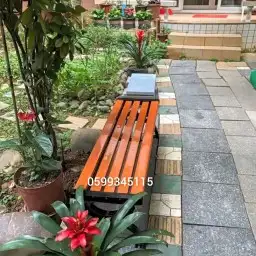 كرسي حدائق زبالة وقمامة حدائق طاولات مقاعد مدارس كرسي حديد 7