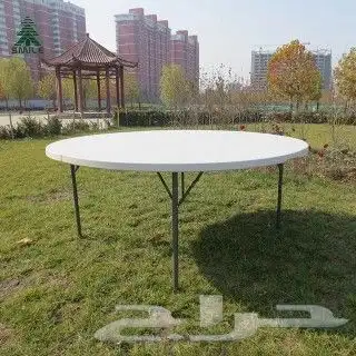 عروض اليوم الوطني طاولة دائرية من الفيبر الثقيل 0