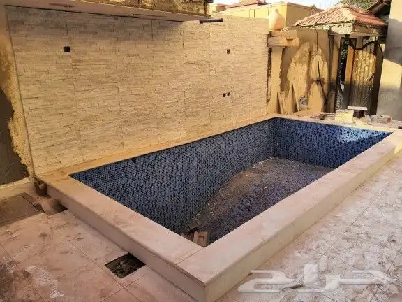 تركيب سيراميك مسابح شالات 0