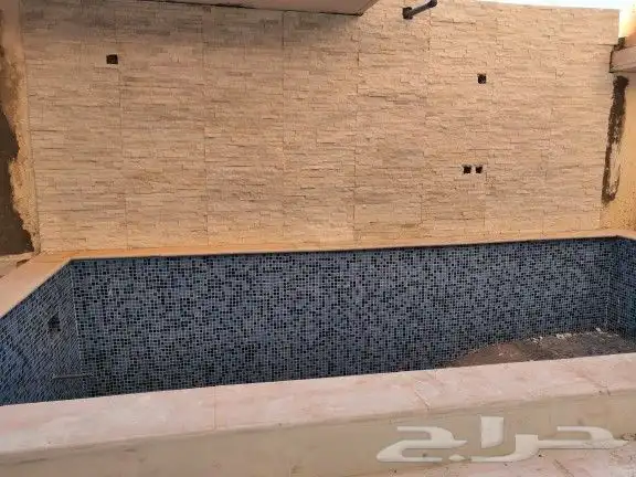 تركيب سيراميك مسابح شالات 2