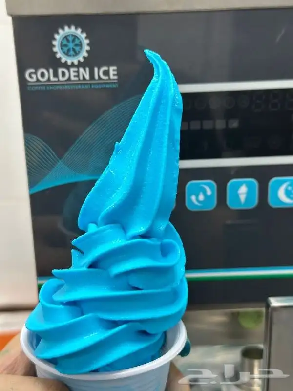 خليط الايس كريم البودر من شركة جولدن شيف 19