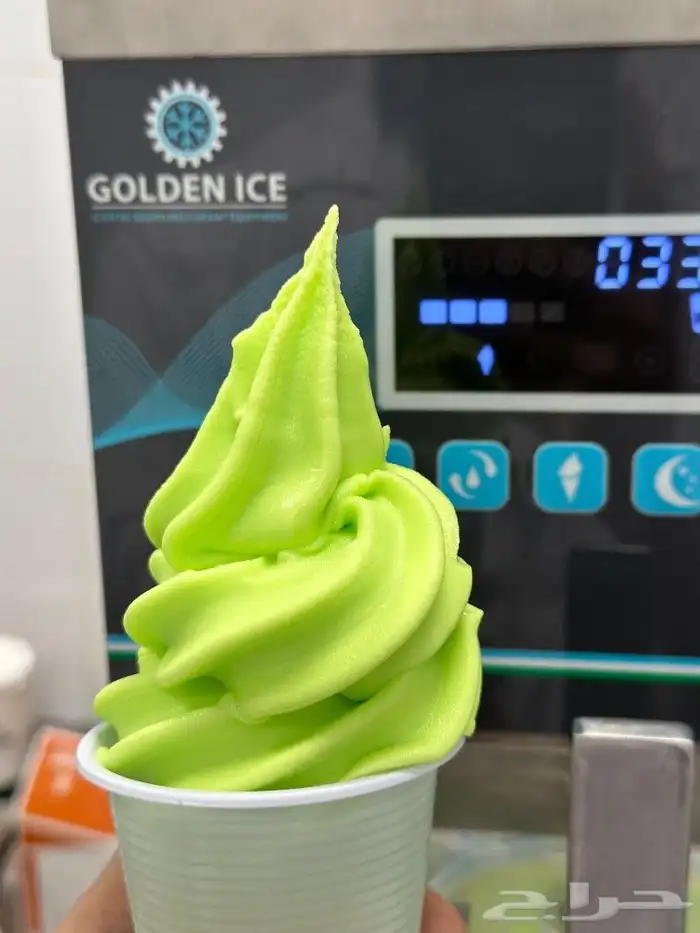 خليط الايس كريم البودر من شركة جولدن شيف 17