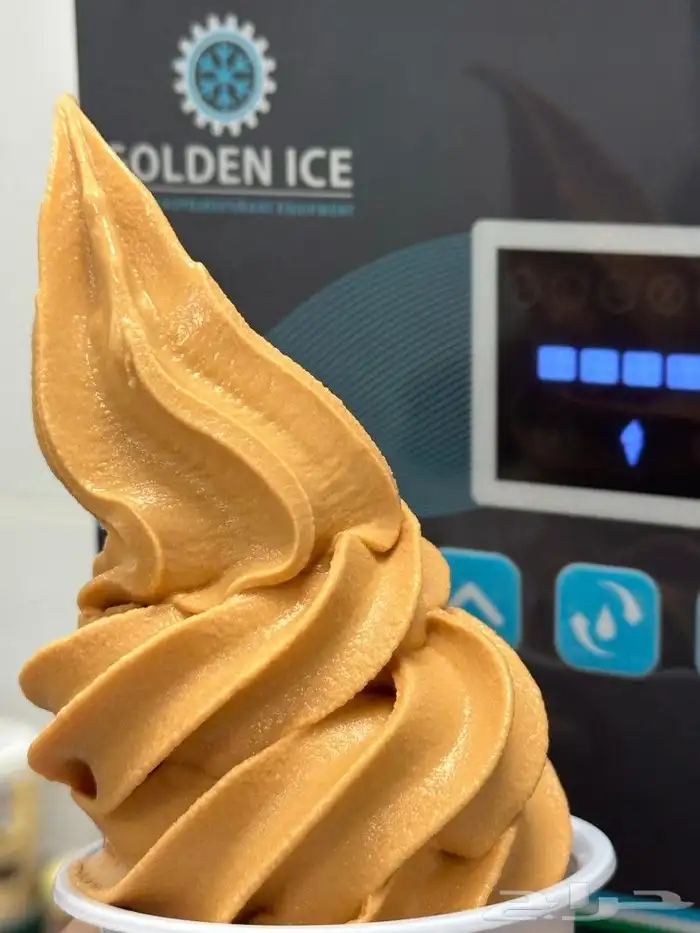 خليط الايس كريم البودر من شركة جولدن شيف 18