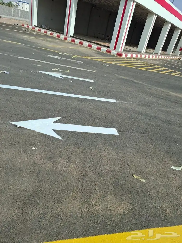 أعمال تخطيط الطرق ومواقف السيارات ومحطات البترول تخطيط حار و 6