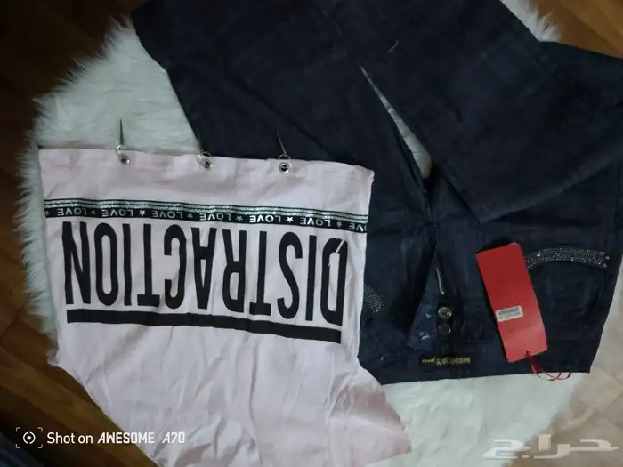 ملابس من الدبش متنوعة بناطيل وفساتين وتنانير 11