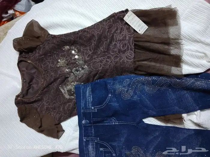 ملابس من الدبش متنوعة بناطيل وفساتين وتنانير 48