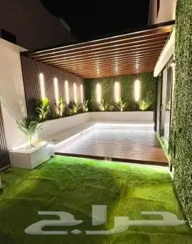 تنسيق حدائق مظلات نوافير شلالات 6