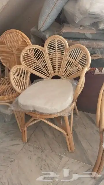 جلسات خيزران كراسي وطاولات 9