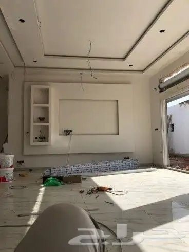 ديكورات جبس واصباغ داخلي وخارجي 2