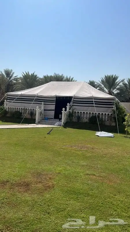 بيوت شعر ابيض اسود جودة عالية خياطة يدوي 2