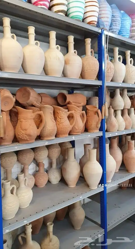 فخاريات كاسات فخار شاي قدور ازيار مراكن شجر حوض زراعي 10