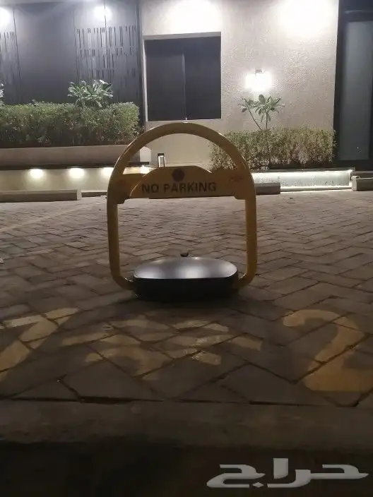 جهاز حاجز موقف السيارات بالرمود قفل موقف 3