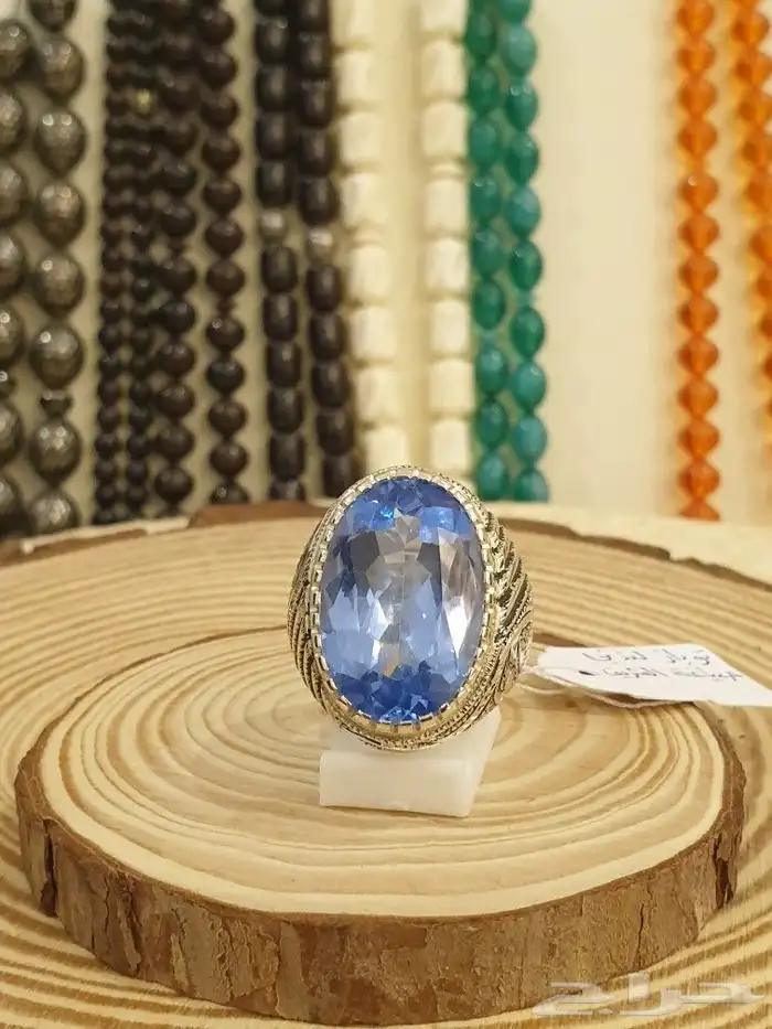 خاتم توباز لندني صياغة الشريف 4