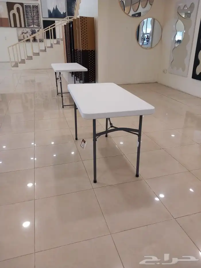 طاولات بلاستيك قابله لطي 7