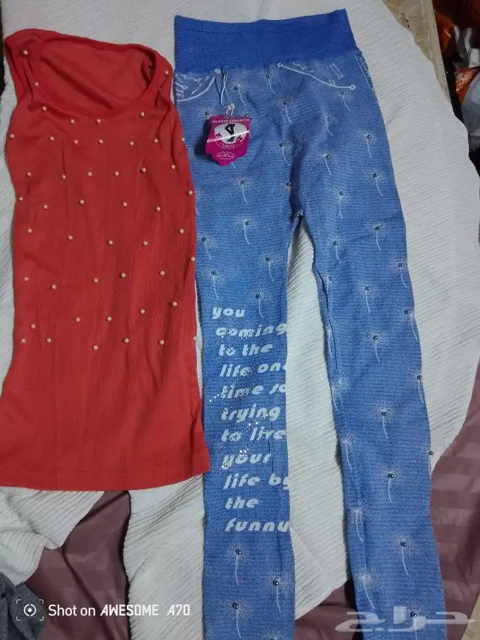 ملابس من الدبش متنوعة بناطيل وفساتين وتنانير 41