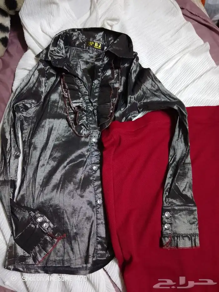 ملابس من الدبش متنوعة بناطيل وفساتين وتنانير 30