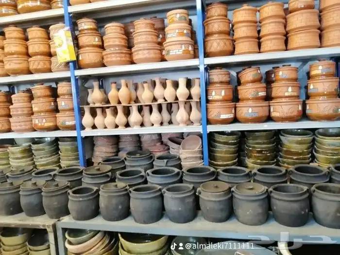فخاريات كاسات فخار شاي قدور ازيار مراكن شجر حوض زراعي 17