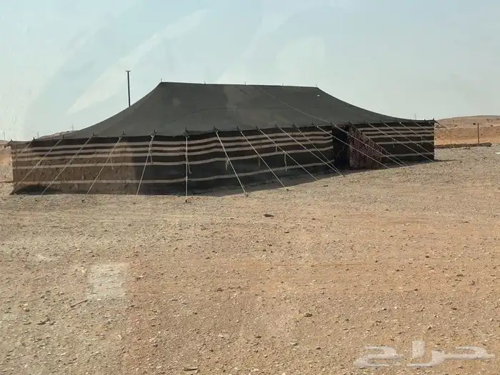 بيوت شعر ابيض اسود جودة عالية خياطة يدوي 3