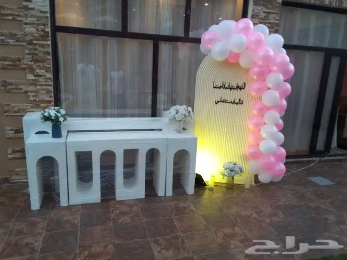 تجهيز حفلات ومناسبات طاولات استقبال طاولات عشاء استندات تخرج 6