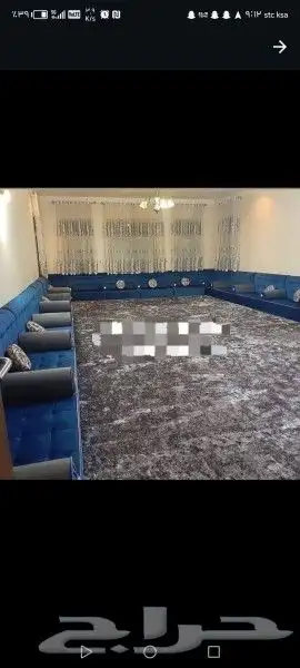 تفصيل كنب وستائر وجلسات ارضيه حسب وتنجيد جميع المديلات 5