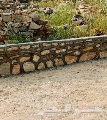 تلبيس حجر تليوس بناء ترميم وتجديد بيوت طين تراثية ربراب أرضي 2