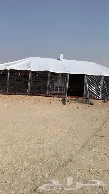 خيام بيض بيوت شعر تجهيز مخيمات 7
