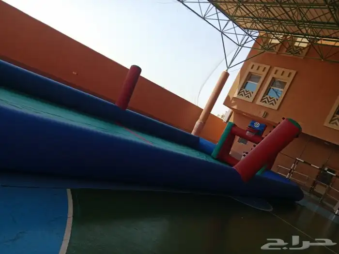 ايجار يومي ملعب صابوني زحليق نطيطات 2