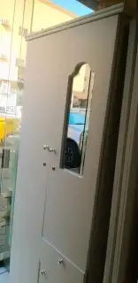 سرير حديد سرير بوكس دولاب مفارش مخدة 6