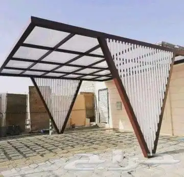 مضلات سواتر برجولات جميع انواع الحداده 5