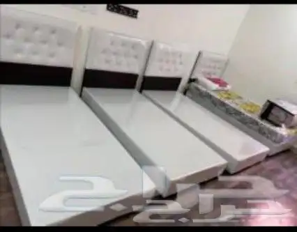 سرير حديد سرير بوكس دولاب مفارش مخدة 8