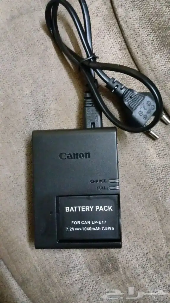 شاحن وبطاريات كانون نيكون 3