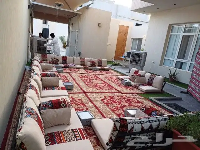 تاجير مداخل استقبال طاولات وكراسي قهوجين 5