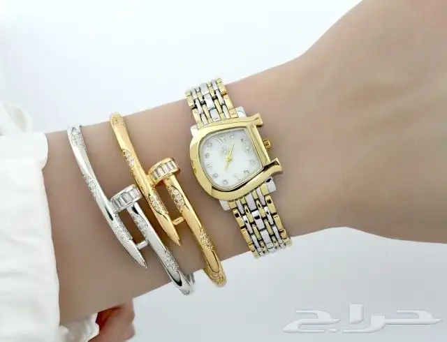 NEW EVERD جديد طقم نسائي ايفرد ساعة نسائي ماركة ايفرد الاصل 1