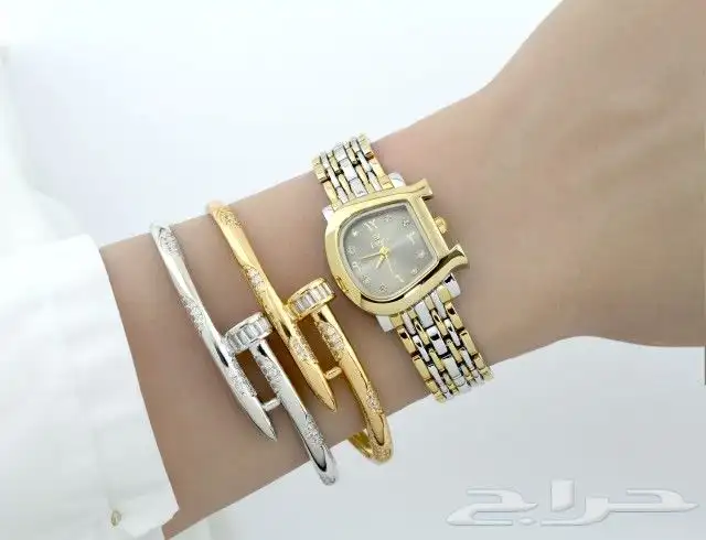 NEW EVERD جديد طقم نسائي ايفرد ساعة نسائي ماركة ايفرد الاصل 2