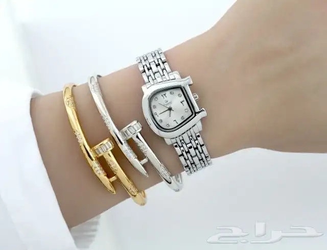 NEW EVERD جديد طقم نسائي ايفرد ساعة نسائي ماركة ايفرد الاصل 3