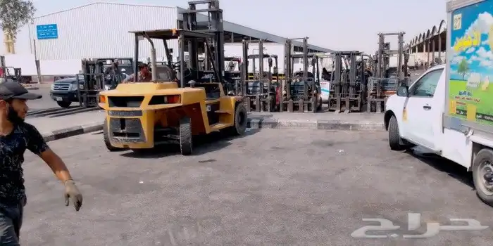 رافعات شوكية هيدروليكية تلسكوبيه سيزرلفت مانلفت للايجار 6