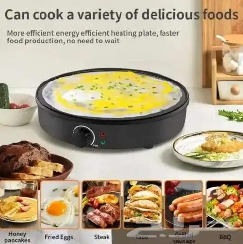 دينيكس آلة صنع الفطائر والكريب والبان كيك 3