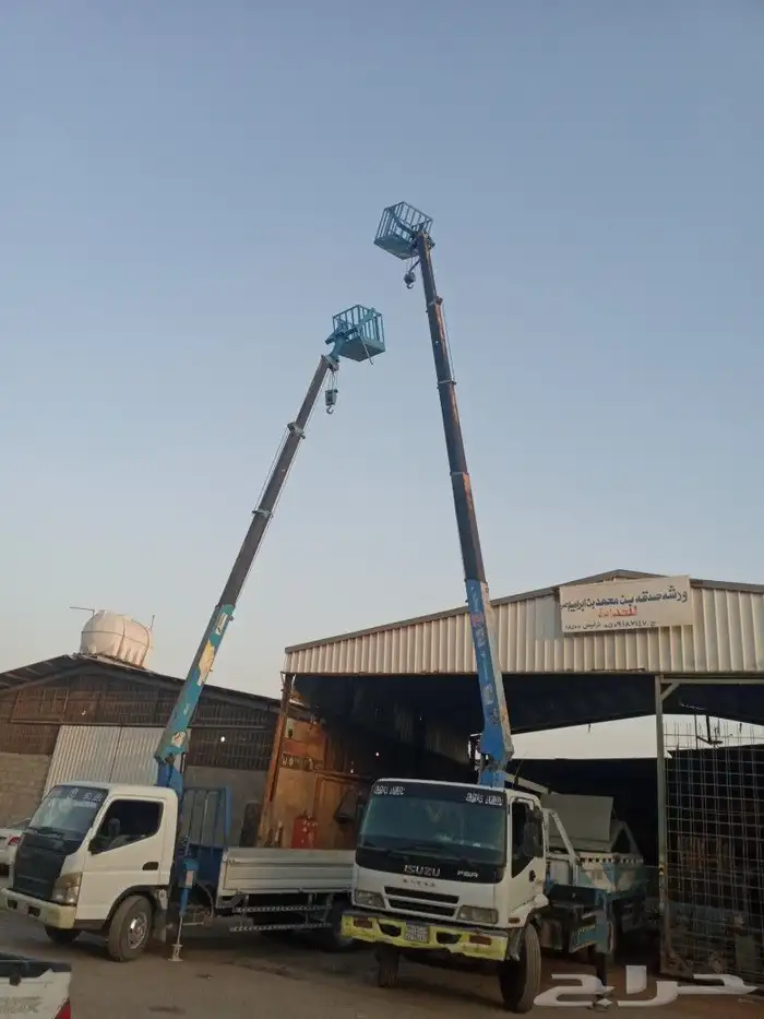 رافعه كرين ونش للرفع جميع الأغراض بأنواعها وسله لرفع العمال 4
