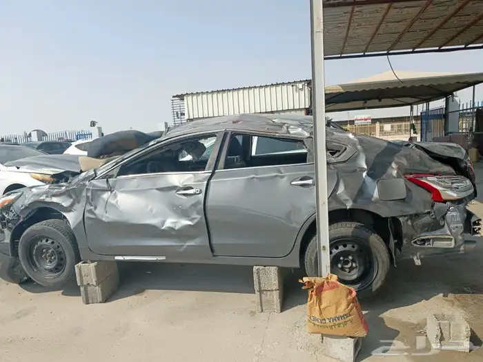 نيسان التيما 2017 تشليح وسام المركبات الدمام 2