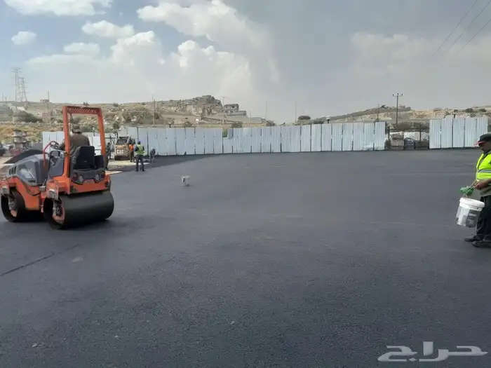 مقاولات الاسفلت الحار والمقشور والتخطيط ودك الارضي 26