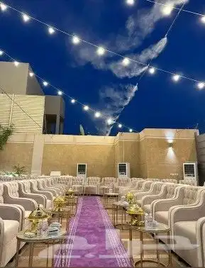 تجهيز حفلات ومناسبات طاولات استقبال طاولات عشاء 0