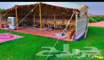 بيت شعر قطبة شمالي عمدان خشب 0